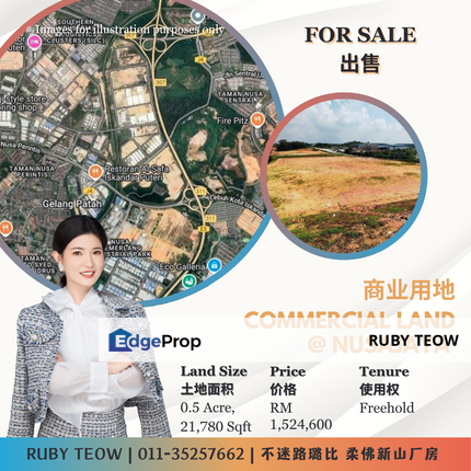 Nusajaya - Commercial Land for Sale, Johor, Johor Bahru