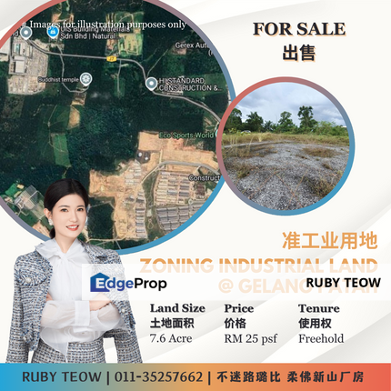 Gelang Patah - Zoning Industrial Land for Sale, Johor, Gelang Patah