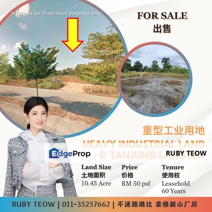 Tanjung Langsat - Heavy Industrial Land for Sale, Johor, Pasir Gudang