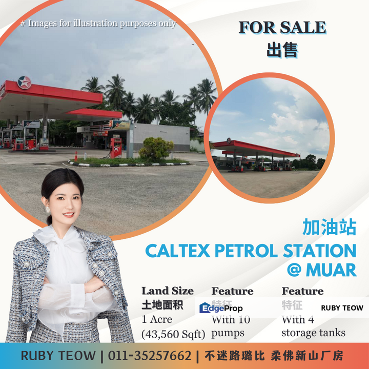 Muar – Caltex Petrol Station for Sale, Johor, Muar