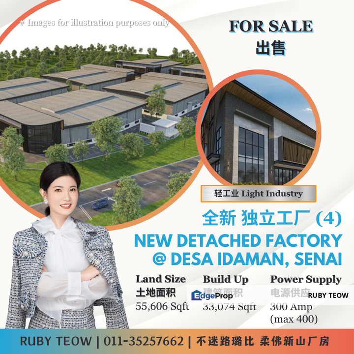 Desa Idaman @ Senai – New Detached Factory for Sale (4), Johor, Kulai