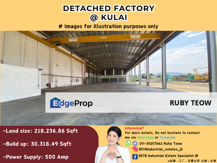 Kulai - Detached Factory For Sale, Johor, Kulai