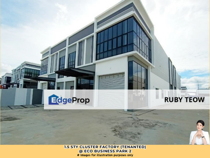 Eco Business Park 2 - 1.5 Sty Cluster Factory (Tenanted) For Sale, Johor, Senai