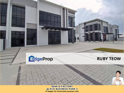 Eco Business Park 2 - Semi-D Factory For Sale, Johor, Senai