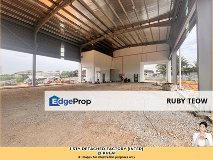 Kulai - 1 Sty Detached Factory (Inter) For Sale, Johor, Kulai