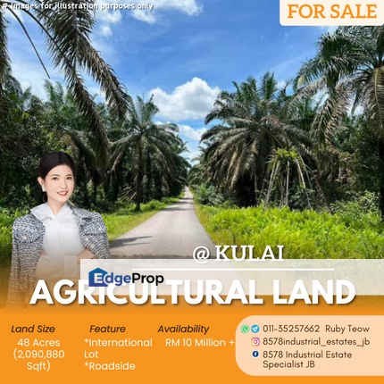 Kulai - Agricultural Land For Sale, Johor, Kulai