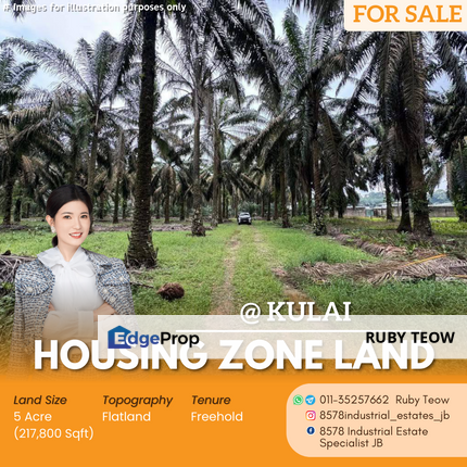 Kulai - Housing Zone Land for Sale, Johor, Kulai