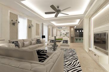 Brand New Kota Kemuning Luxury semi D within very safe gated community & beautiful landscaping environment.