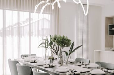 Lakeside view terrace house in Kota Kemuning