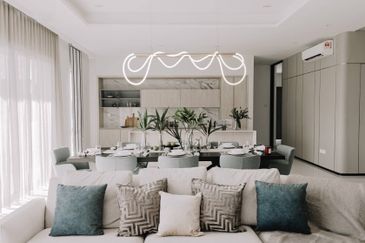 Lakeside view terrace house in Kota Kemuning