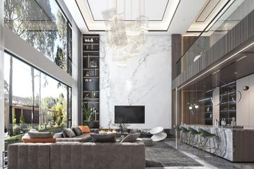 New Lakefront Villa Bungalow IN Kota Kemuning