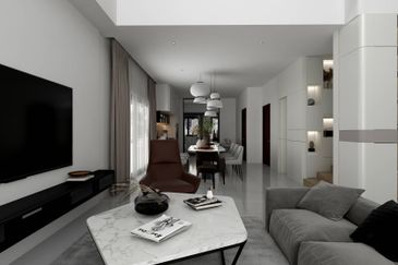 3 Storey Semi D House for sale 