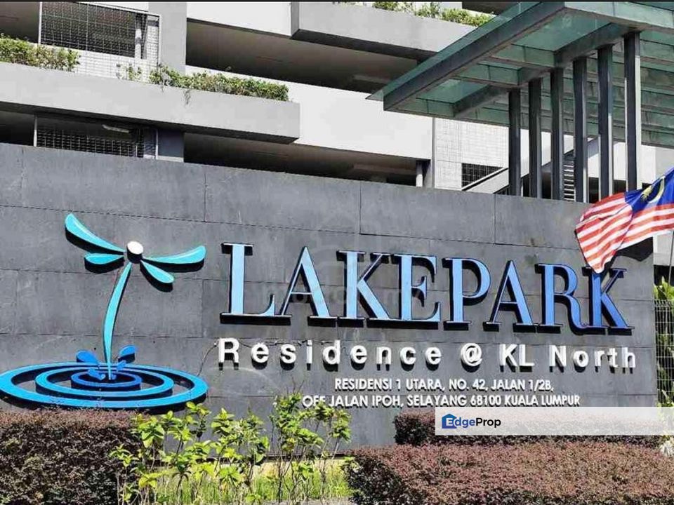 LakePark Residence Jalan Ipoh🔥 Fully Furnish 3r2b Pool View End Unit, Selangor, Selayang