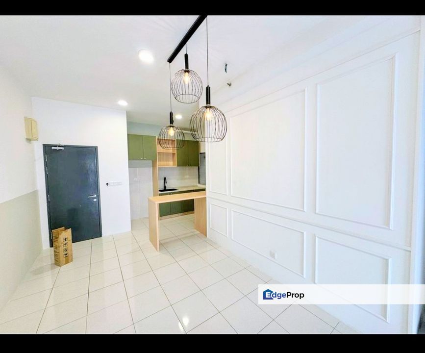 Renovated New Unit For Sale @ Kita Impian Apartment CyberSouth Dengkil Partial Furnish 3r2b ,RM309,000.00, Selangor, Dengkil