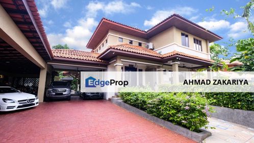 Gated Guarded, Freehold, with swimming pool, Beautiful Layout, 2 Storey Bungalow, Ara Damansara, Kuala Lumpur, Damansara