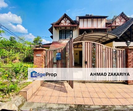 CORNER LOT, Freehold, 300m ke Sekolah, 2 Storey House, Bukit Setiawangsa, Kuala Lumpur, Taman Setiawangsa