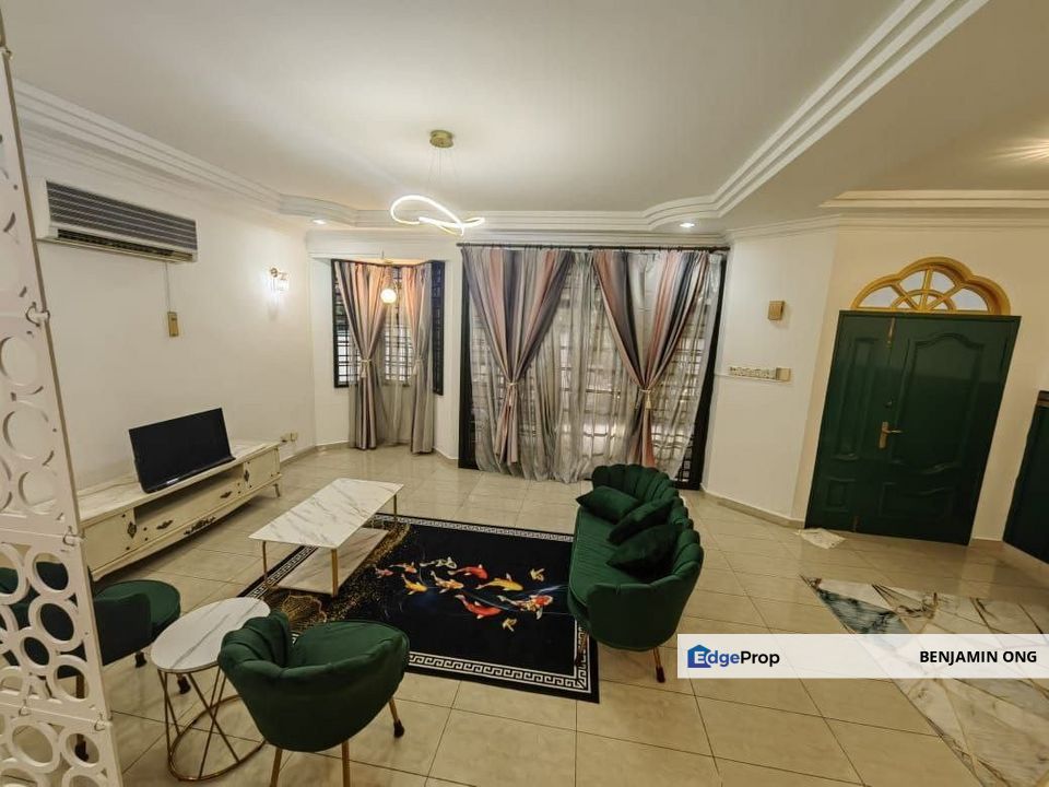 Taman Perling Jalan Layang Semi D Fully Furnish For Rent, Johor, Johor Bahru