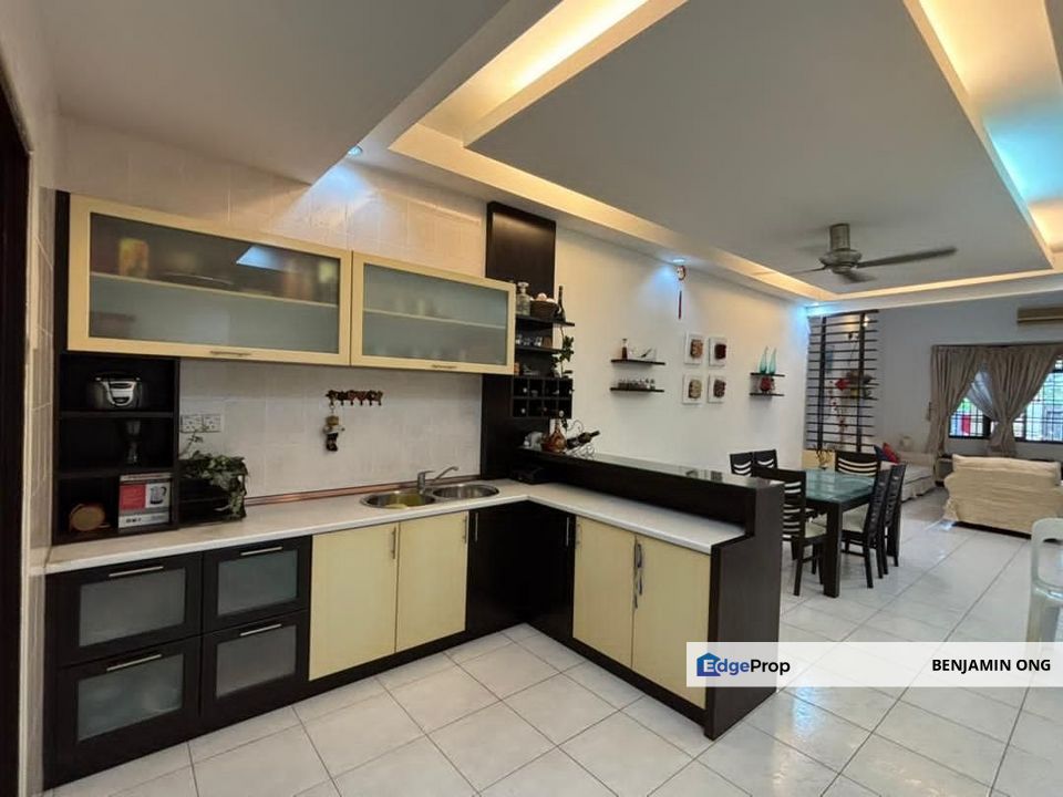 Pelangi Indah Terrace House Fully Extended For Sale, Johor, Ulu Tiram