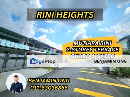 Mutiara Rini, Rini Heights, Skudai, Double Storey Terrace House, Johor, Skudai