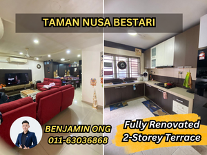 Taman Nusa Bestari, Jalan Nb 2, Double Storey Terrace House for Sale ...