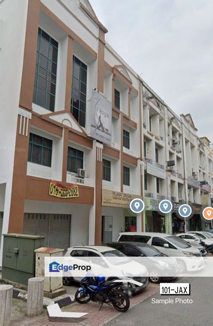 Basic Unit Bukit Raja Shah Alam Bandar Baru 4 Storey Shoplot 22x75, Selangor, Klang