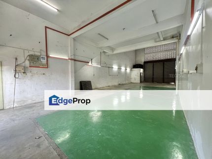 Ready Cf Limited Klang Utama 25x80 1.5 Storey Factory Below Bank Value, Selangor, Klang