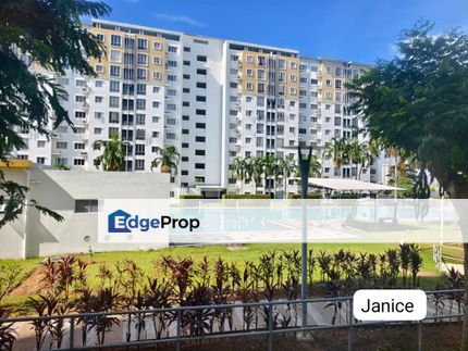 Below Market 100% Full Loan Seri Baiduri Apartment Setia Alam G&g, Selangor, Shah Alam