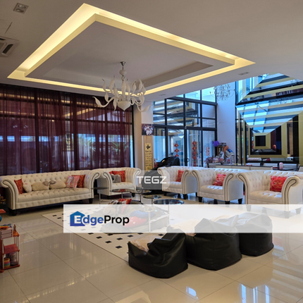 Fully Reno Extend 8222sf Laman Villa Meru 3 Sty Bungalow Corner G&g, Selangor, Klang