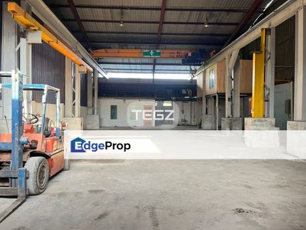 100 Amp Warehouse 45x90 Sentosa Kampung Jawa Klang Limited Unit, Selangor, Shah Alam