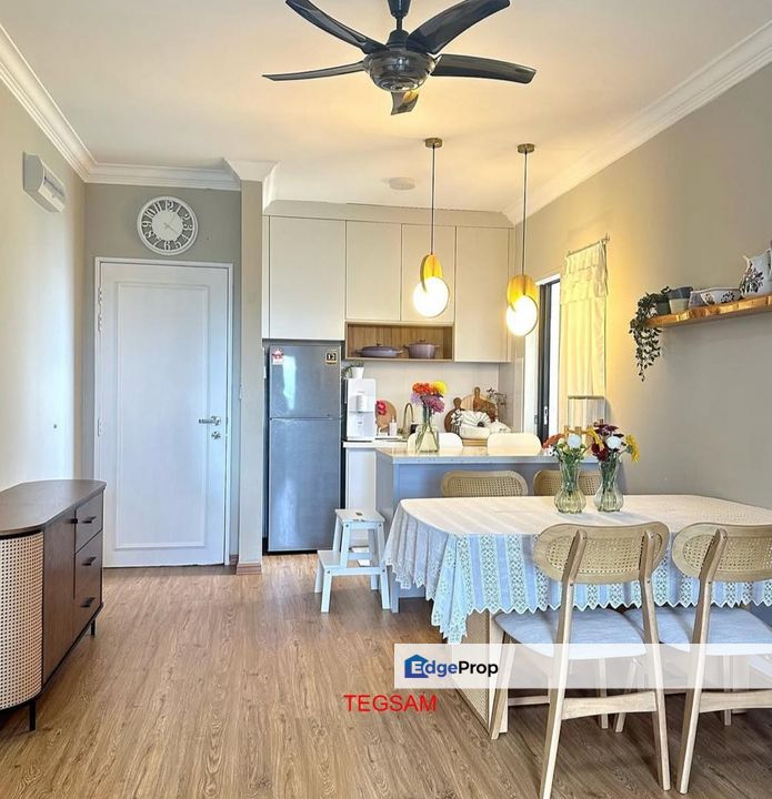 Fully Reno Full Furnished De Cendana Apartment Setia Alam G&g, Selangor, Setia Alam/Alam Nusantara
