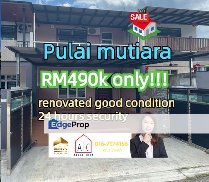 Pulai mutiara pulai good condition w security, Johor, Kangkar Pulai