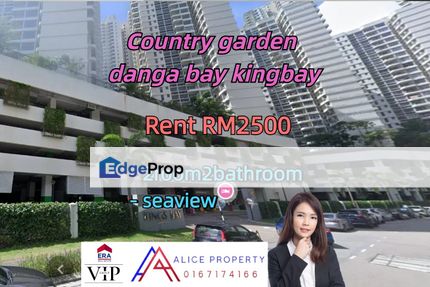  Country garden danga bay kingsbay seaview condo for rent, Johor, Johor Bahru
