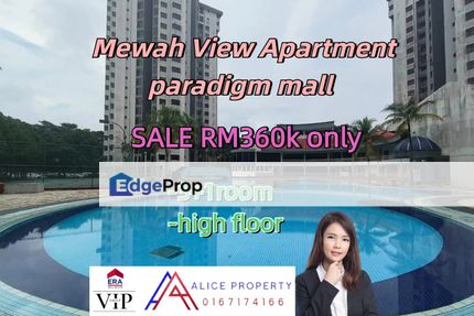 Mewah View Apartment for sale nearby paradigm mall  , Johor, Johor Bahru