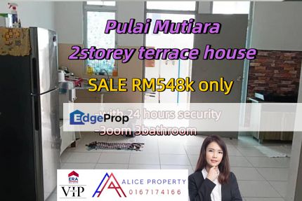 Taman Pulai Mutiara 2storey terrace house for sale, Pahang, Temerloh