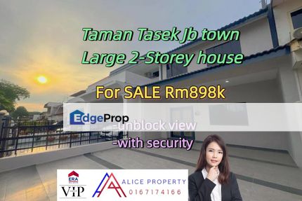 Taman Tasek Jb town Large Double Storey For SALE!!, Johor, Johor Bahru