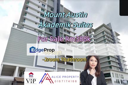 Mount Austin akademik suites for sale, Johor, Johor Bahru
