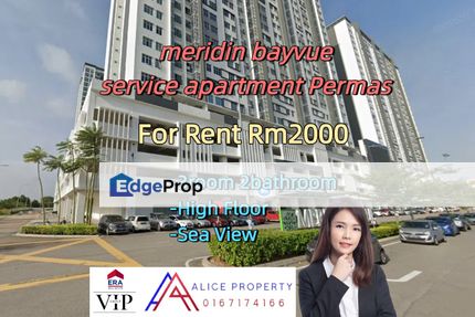 meridin bayvue service apartment Permas for rent, Johor, Masai