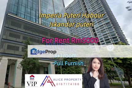 Imperia Puteri Habour Iskandar puteri For Rent, Johor, Kota Iskandar