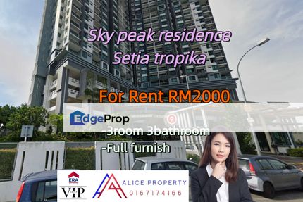 Sky peak residences @ setia tropika for RENT, Johor, Setia Tropika
