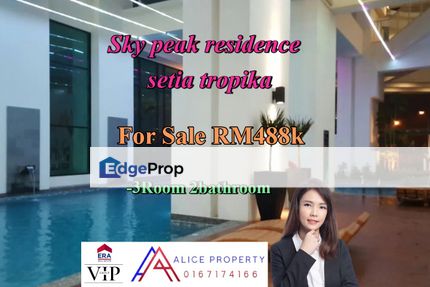  Sky peak residence setia tropika  For sale , Johor, Setia Tropika