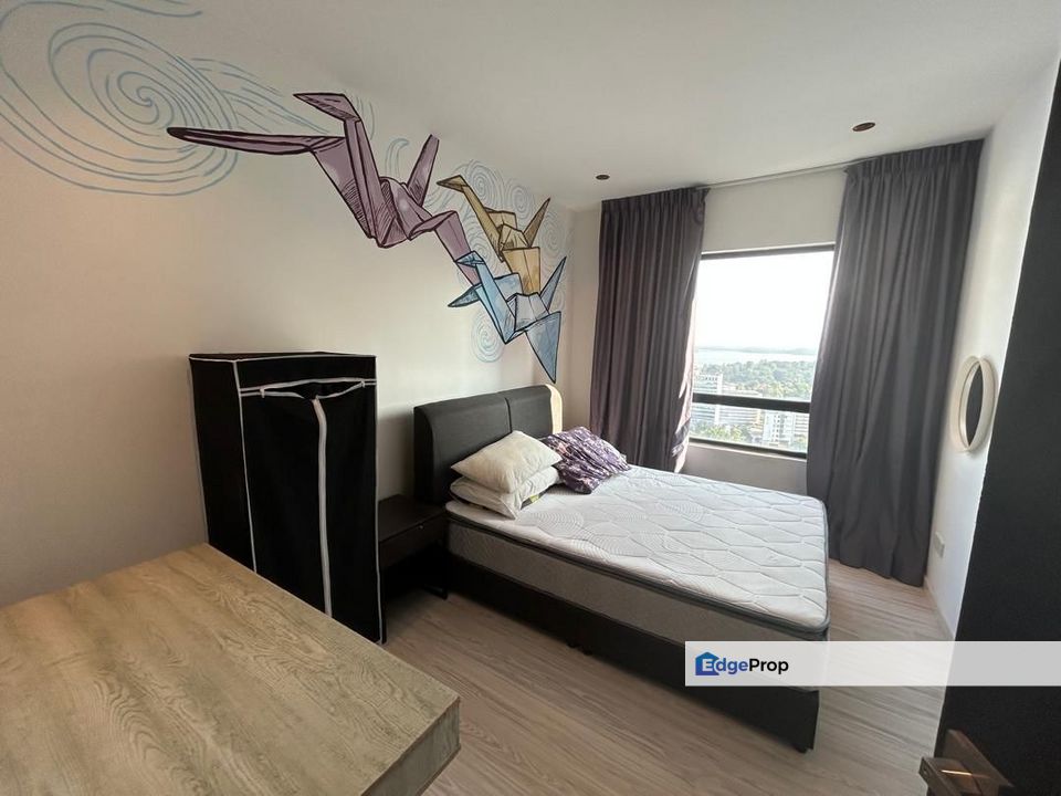 Suasana suites jb town nearby city square partial furnish, Johor, Johor Bahru