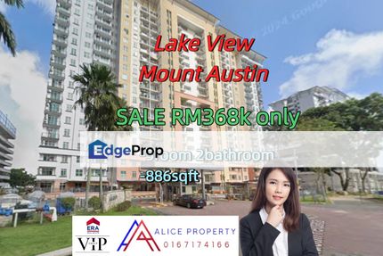 For Sale Lake View Suites Mount Austin high floor, Johor, Johor Bahru