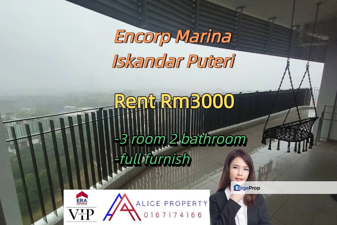 Encorp Marina Iskandar Puteri for Rent, Johor, Kota Iskandar