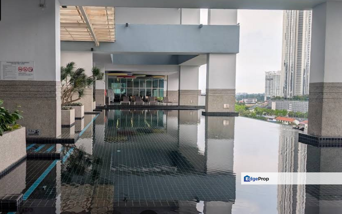Twin Galaxy Taman abad century garden jb town nice unit for rent, Johor, Johor Bahru