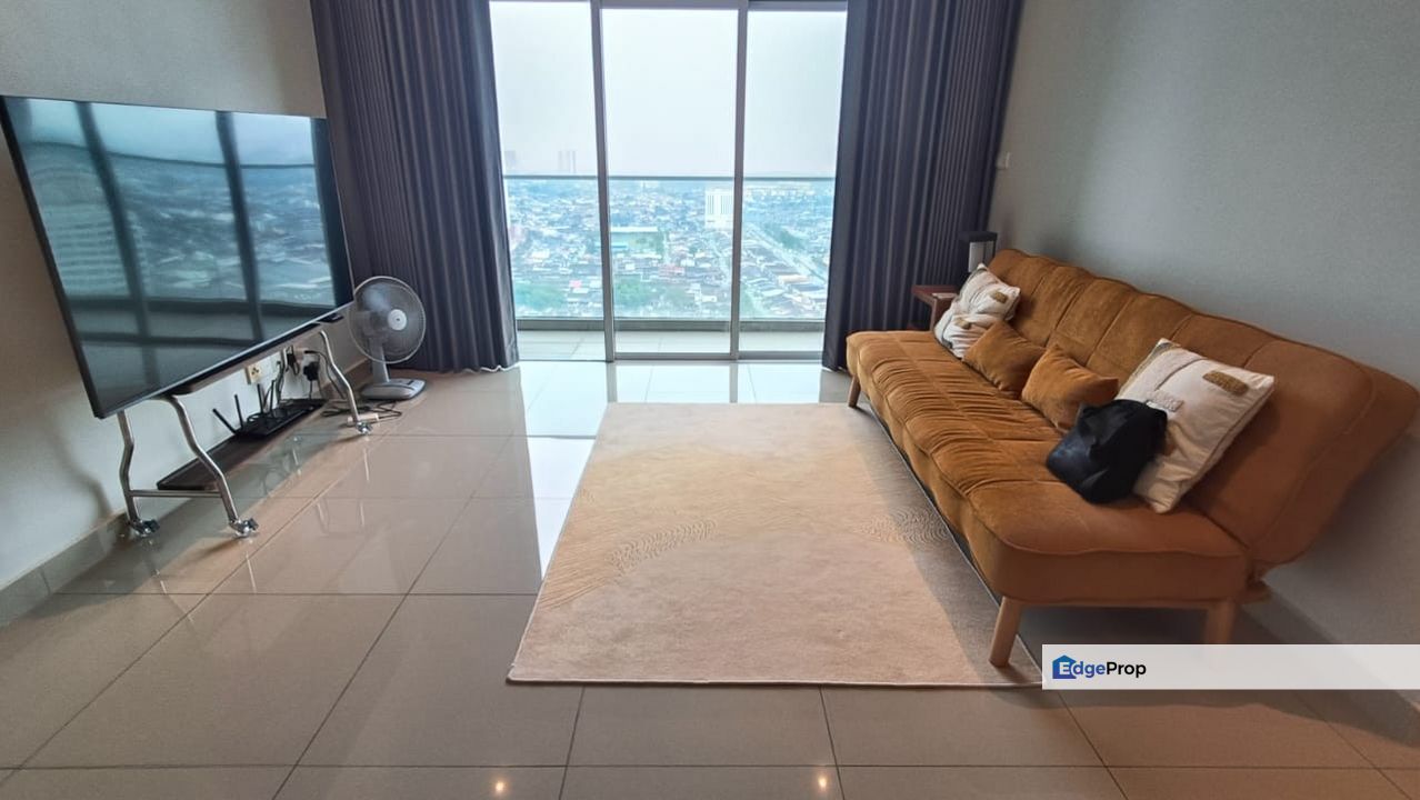 Twin Galaxy Taman abad century garden jb town nice unit for rent, Johor, Johor Bahru