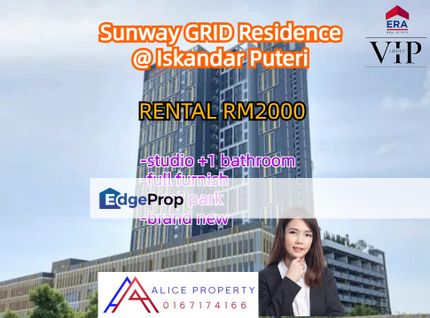 Sunway grid iskandar puteri brand new unit, Johor, Gelang Patah