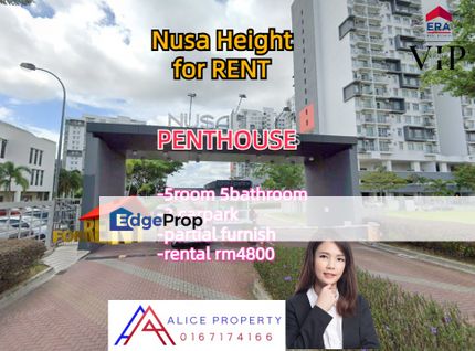 Nusa height penthousew aircon &water heater, Johor, Gelang Patah