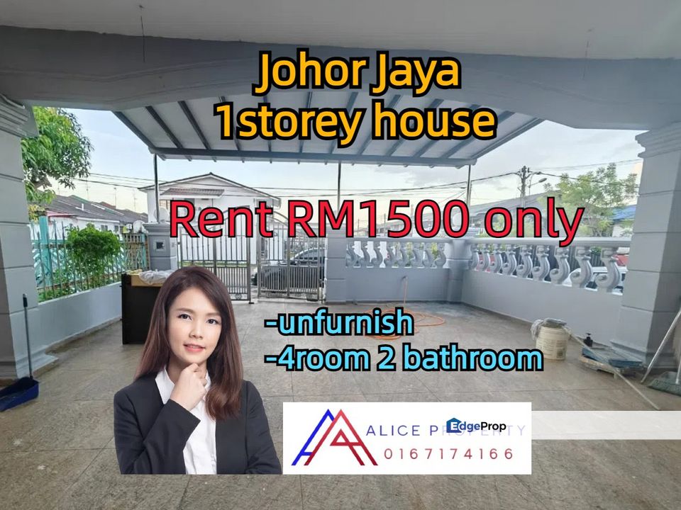 Johor jaya keembong single storey with kitchen table top nice unit for ...