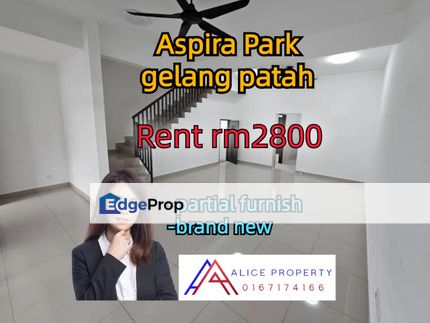 Apira parkhome gelang patah brand new partial furnish, Johor, Gelang Patah