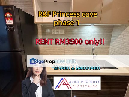 RnF phase 1 new unit 2room w good furnish, Johor, Johor Bahru